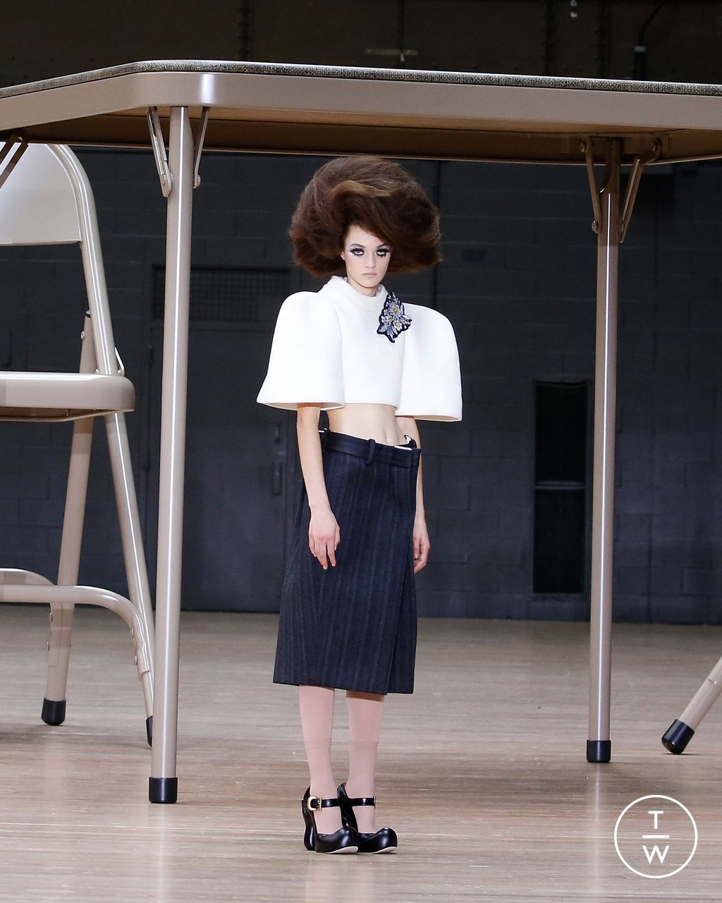 Fashion Week New York Spring/Summer 2024 look 2 from the Marc Jacobs collection womenswear