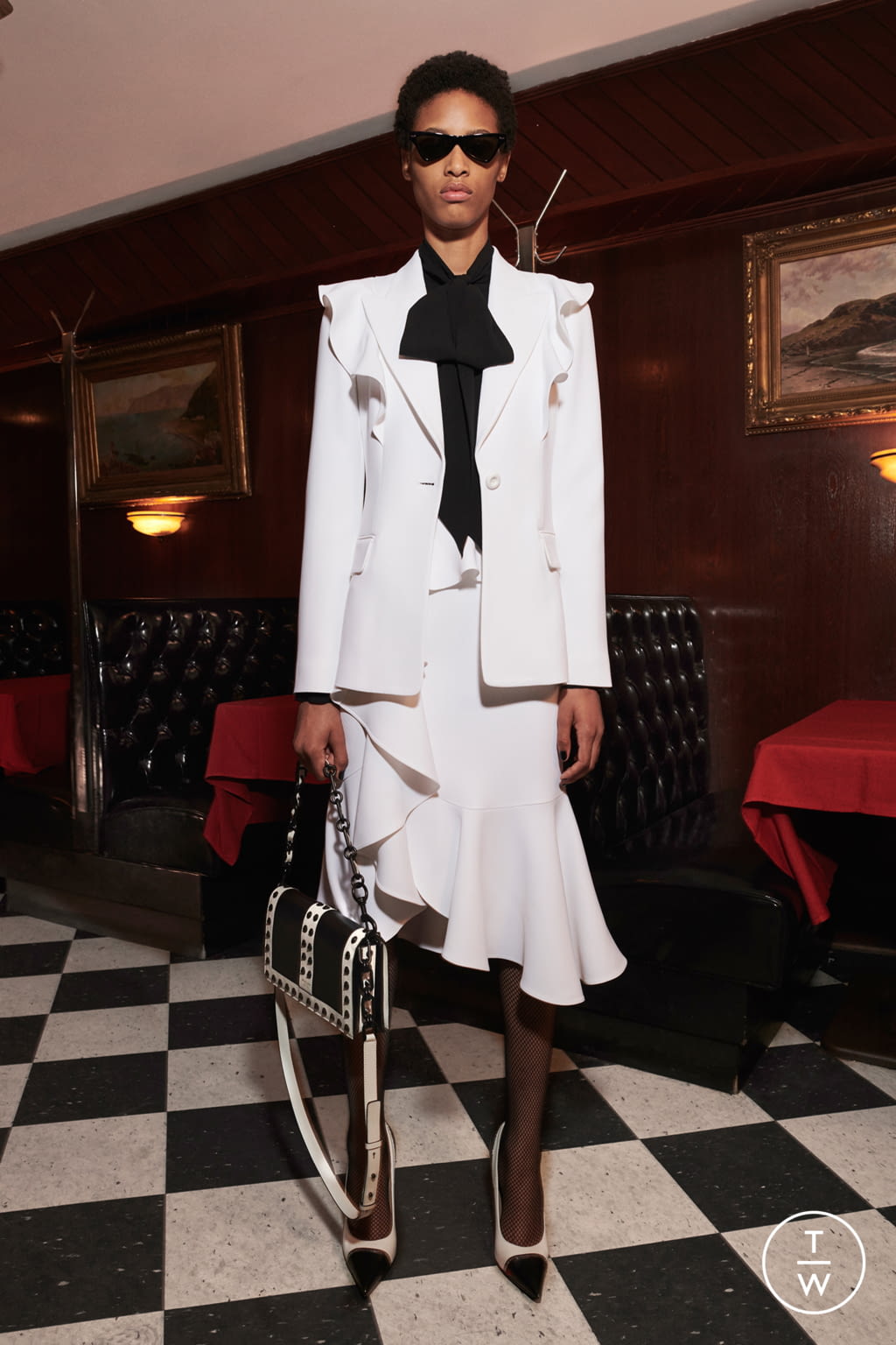 Fashion Week New York Resort 2020 look 10 de la collection Michael Kors Collection womenswear