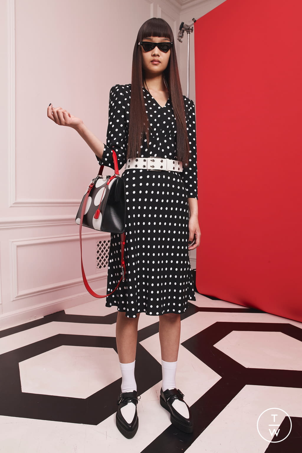 Fashion Week New York Resort 2020 look 24 from the Michael Kors Collection collection 女装