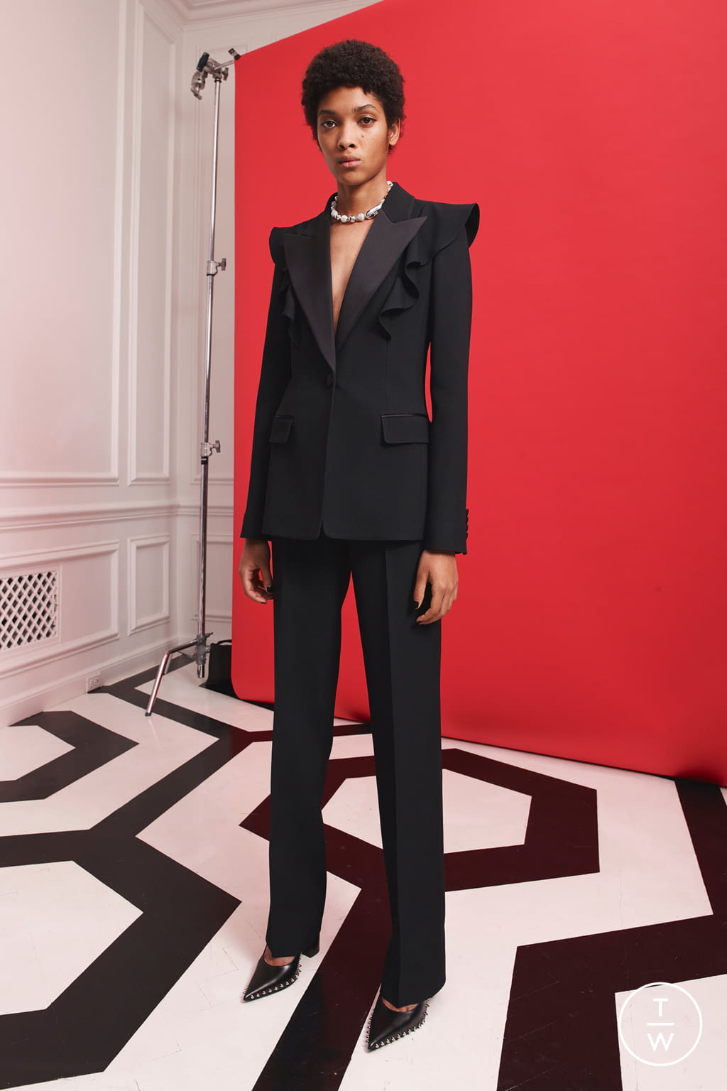 Fashion Week New York Resort 2020 look 55 from the Michael Kors Collection collection 女装