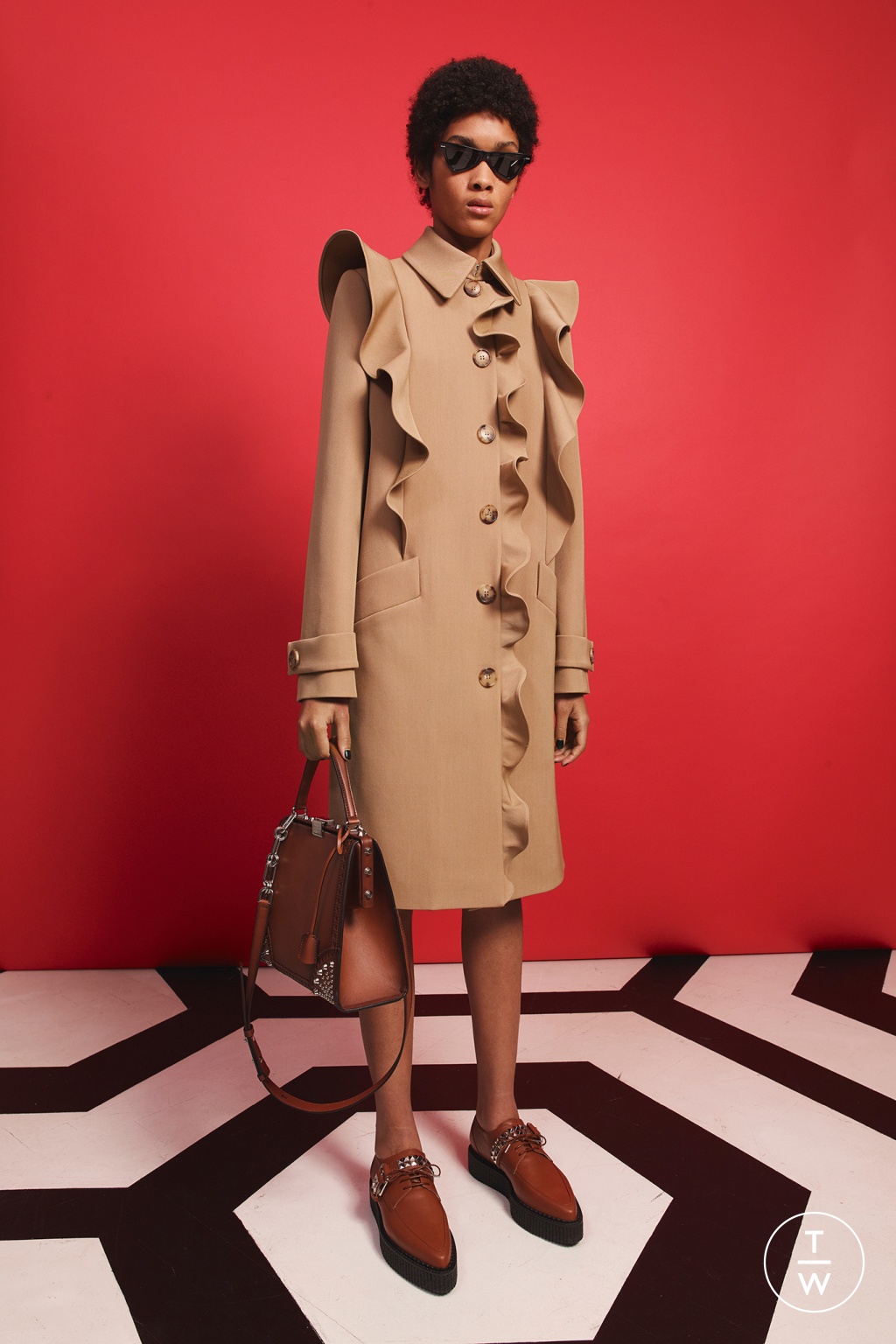 Fashion Week New York Resort 2020 look 8 de la collection Michael Kors Collection womenswear