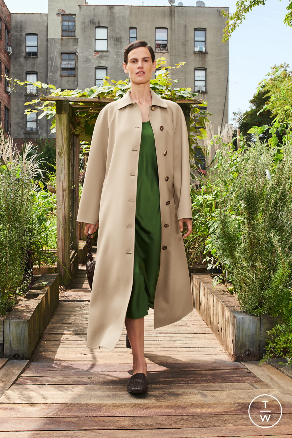 Fashion Week New York Spring/Summer 2021 look 19 de la collection Michael Kors Collection womenswear