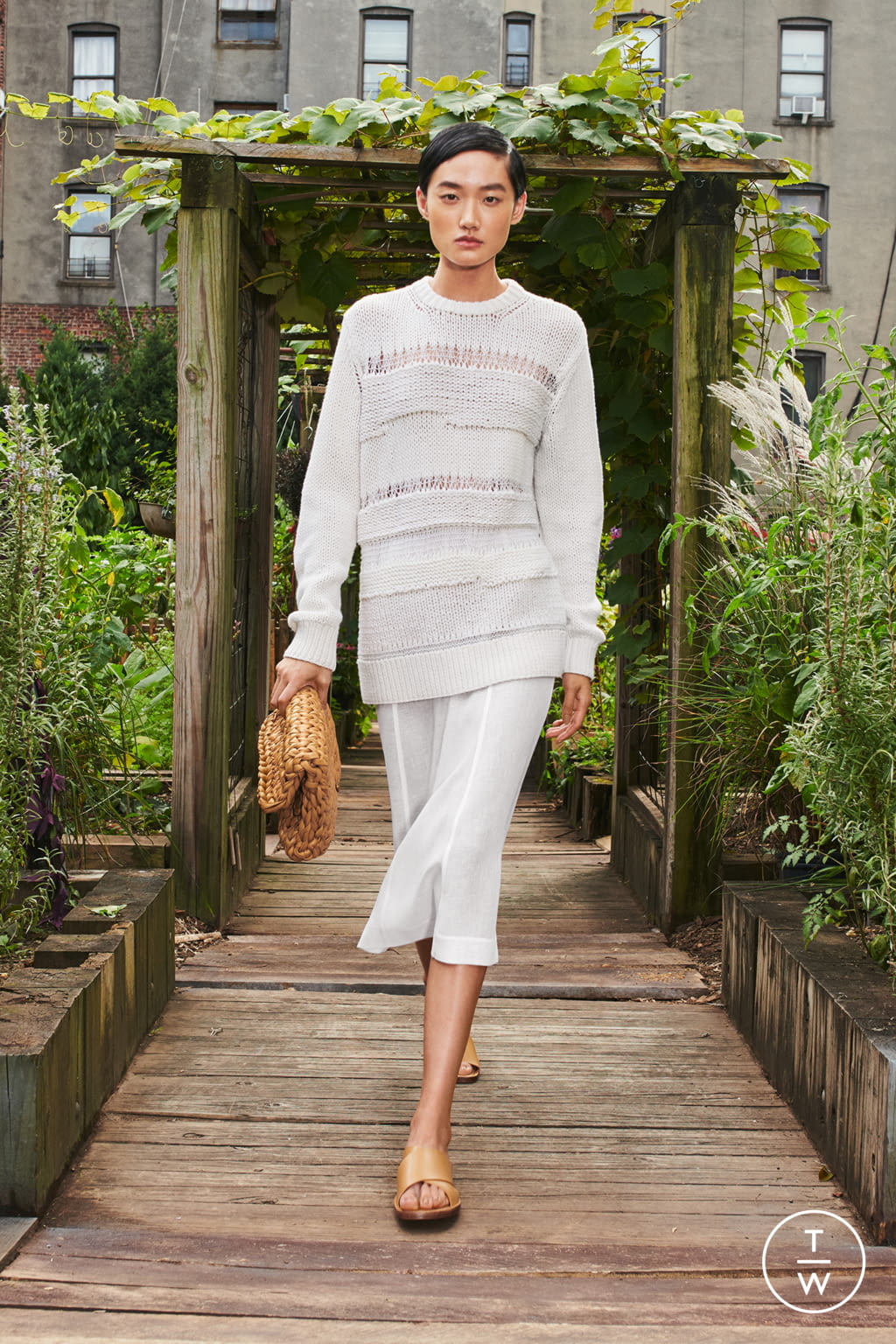 Fashion Week New York Spring/Summer 2021 look 9 de la collection Michael Kors Collection womenswear