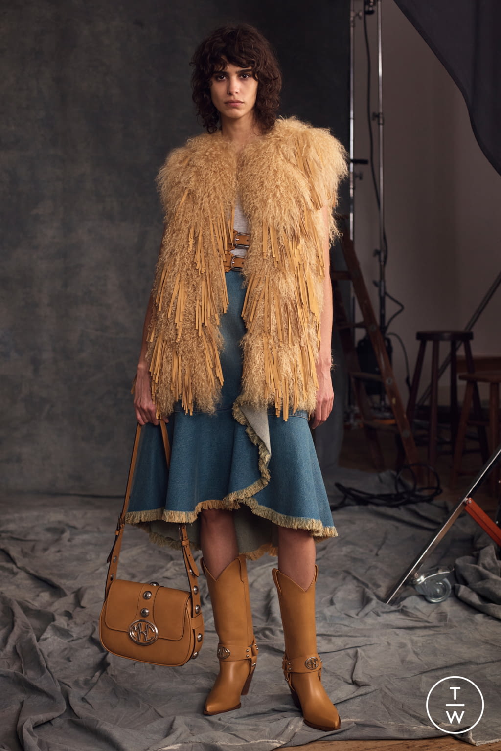 Fashion Week New York Pre-Fall 2020 look 31 from the Michael Kors Collection collection womenswear