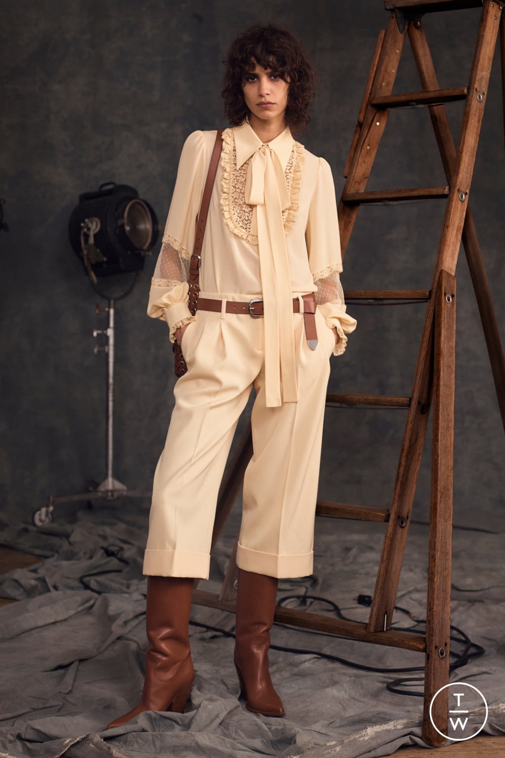 Fashion Week New York Pre-Fall 2020 look 35 de la collection Michael Kors Collection womenswear