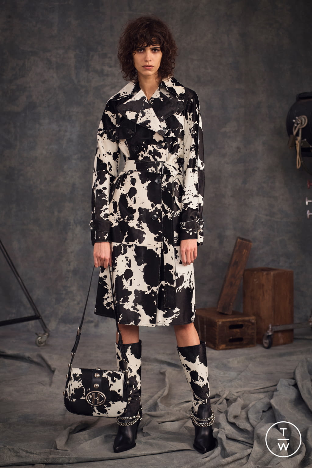 Fashion Week New York Pre-Fall 2020 look 5 de la collection Michael Kors Collection womenswear