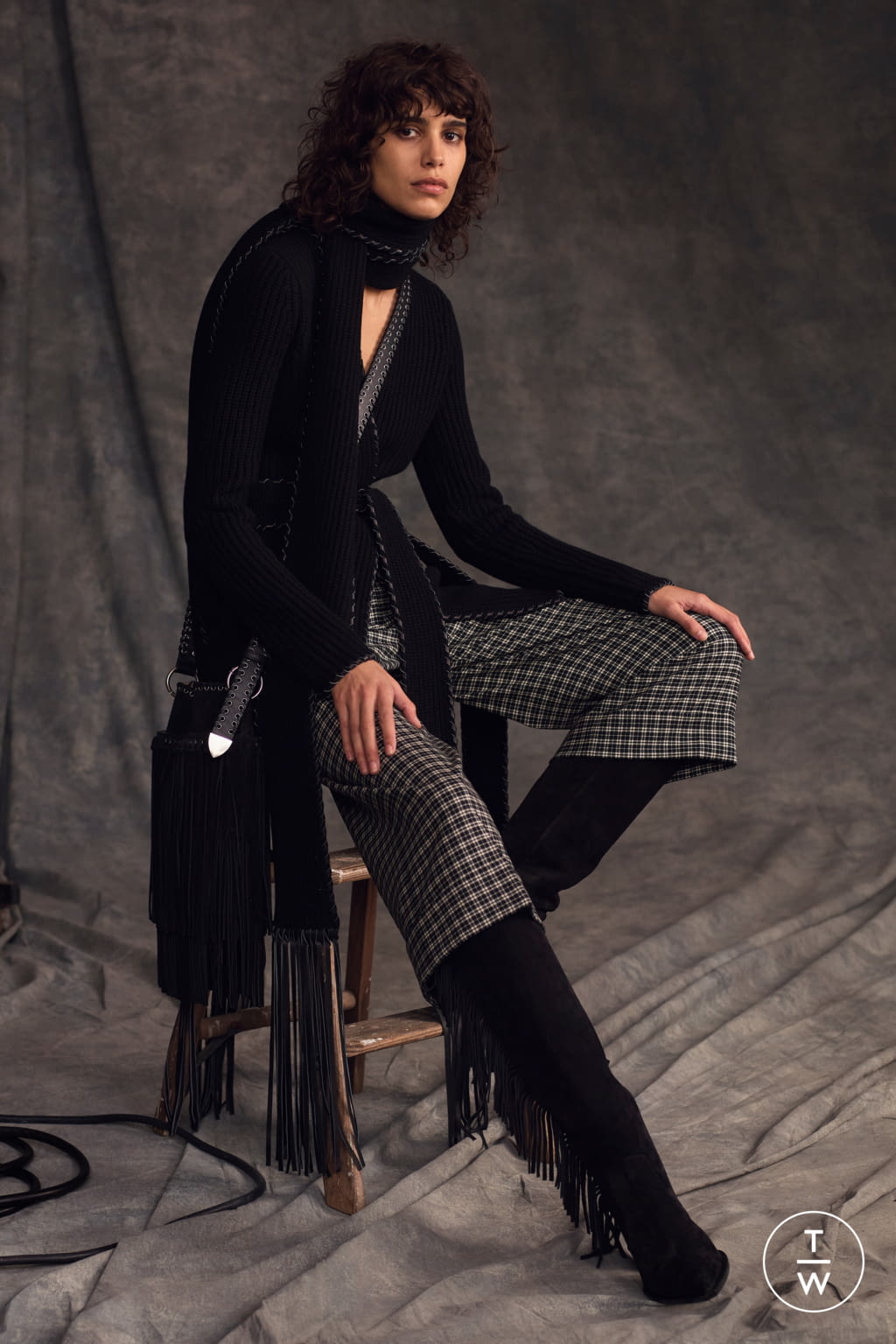 Fashion Week New York Pre-Fall 2020 look 6 de la collection Michael Kors Collection womenswear