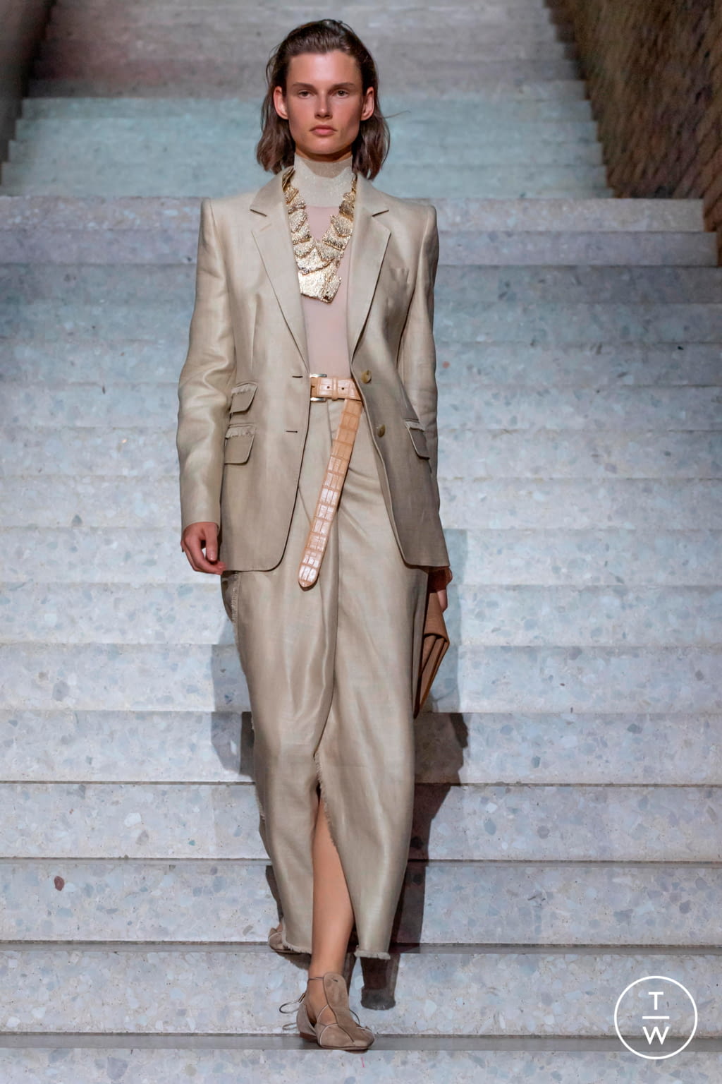 Fashion Week Milan Resort 2020 look 6 from the Max Mara collection 女装