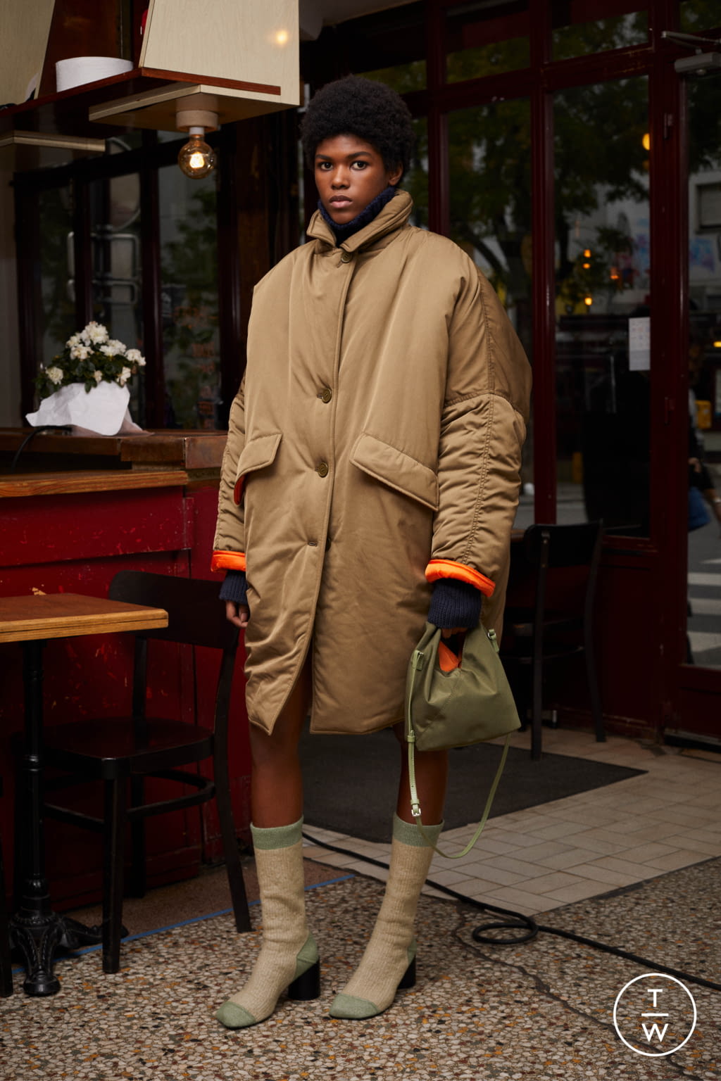 Fashion Week Milan Pre-Fall 2022 look 11 from the MM6 Maison Margiela collection womenswear
