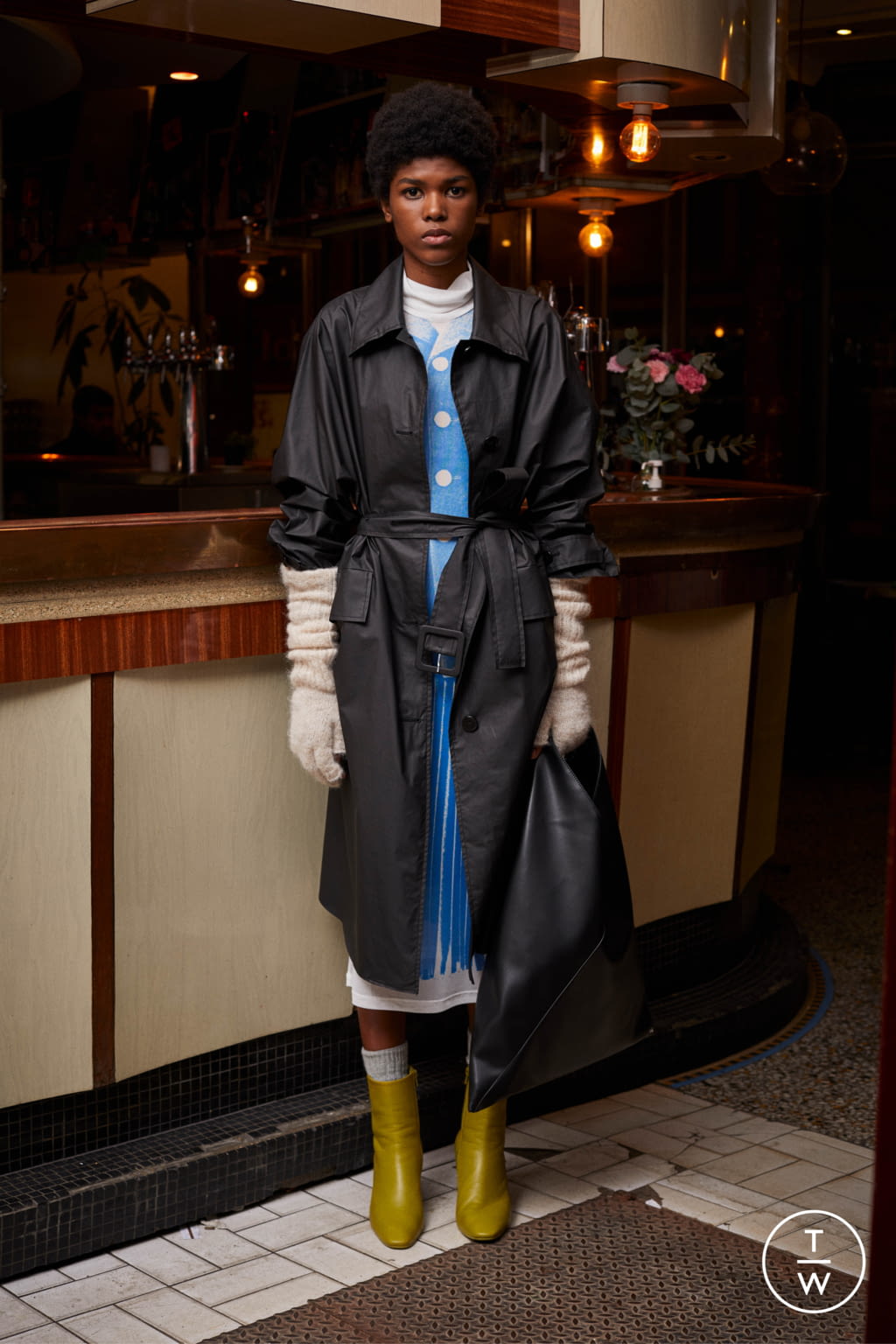 Fashion Week Milan Pre-Fall 2022 look 7 from the MM6 Maison Margiela collection 女装