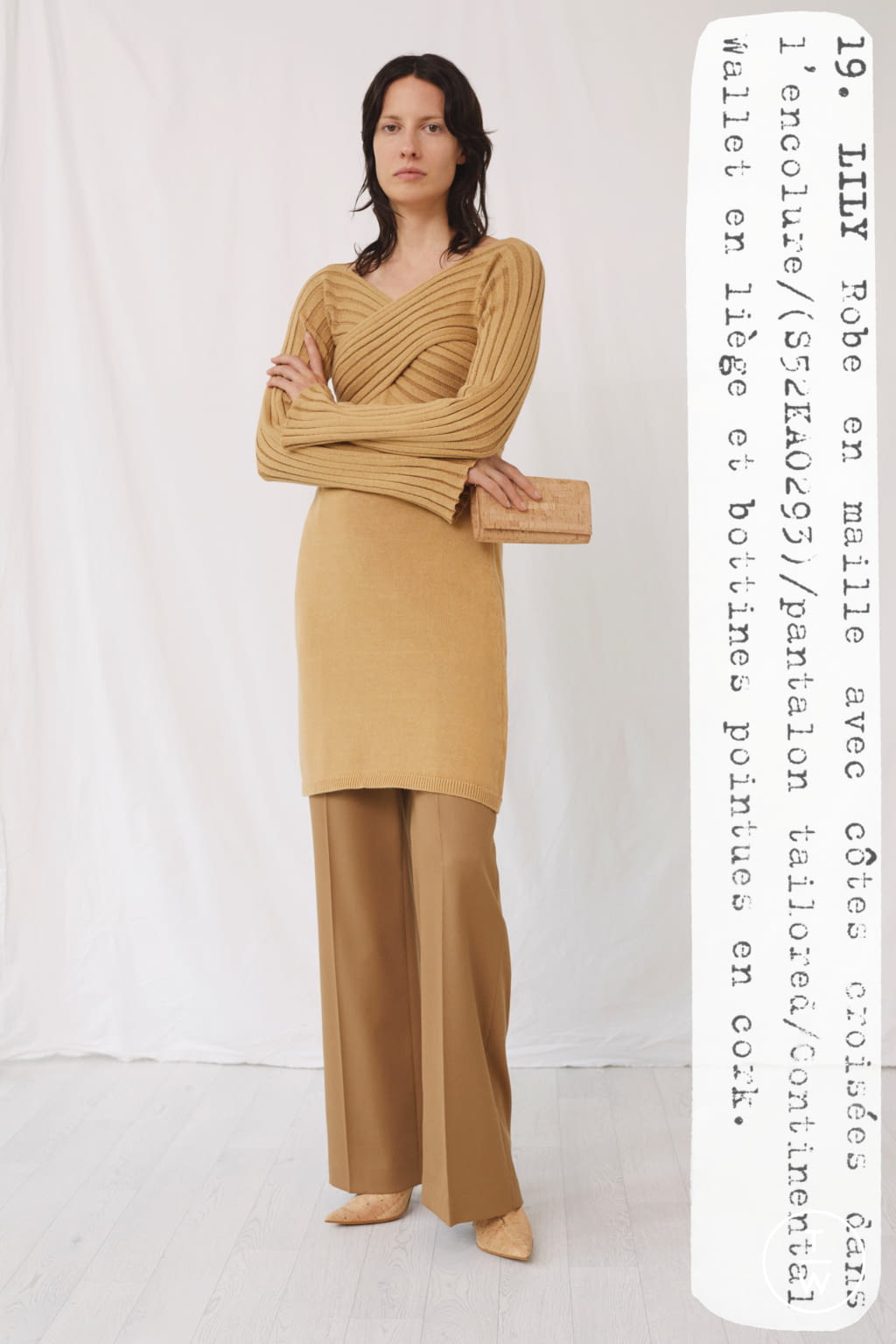 Fashion Week London Resort 2021 look 19 from the MM6 Maison Margiela collection womenswear