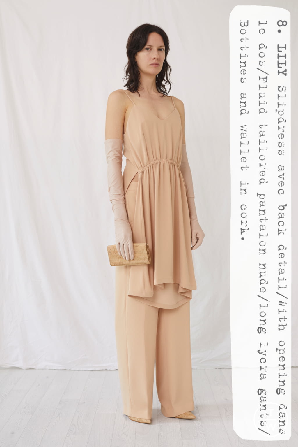 Fashion Week London Resort 2021 look 8 from the MM6 Maison Margiela collection 女装