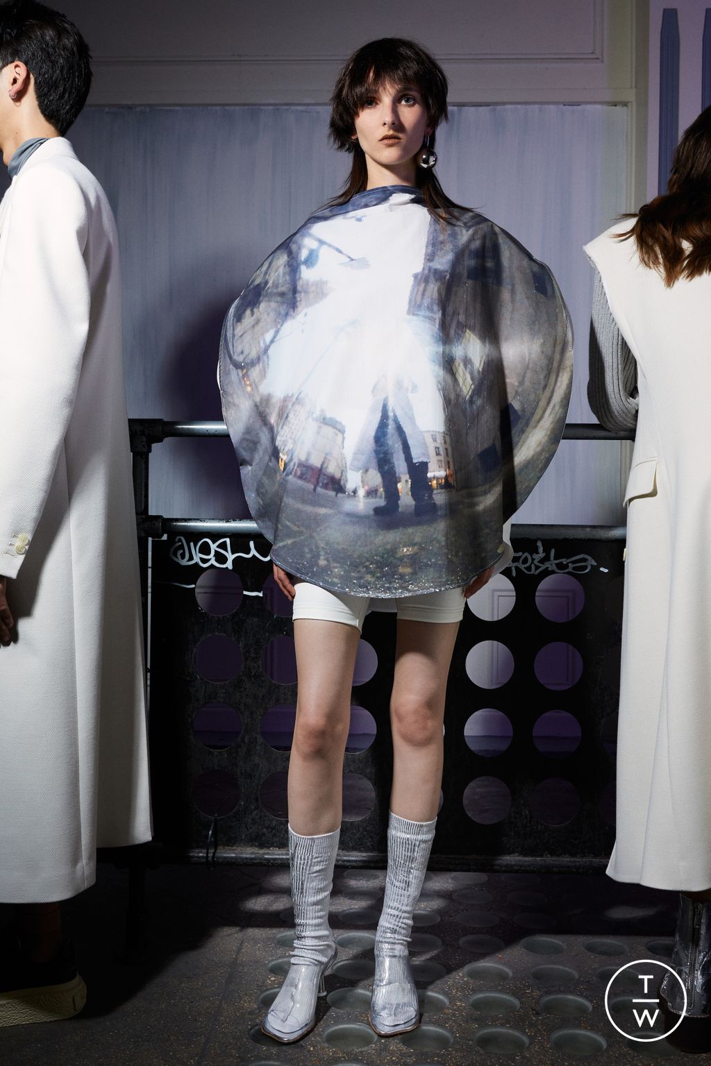 Fashion Week Milan Resort 2023 look 17 from the MM6 Maison Margiela collection 女装