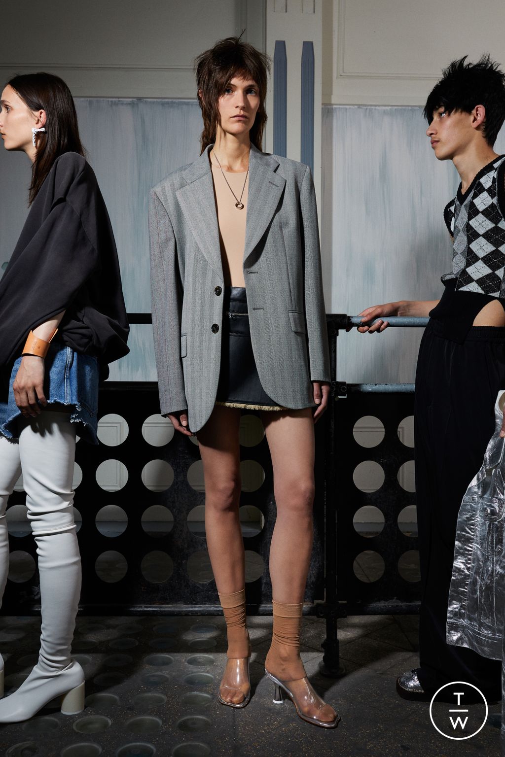 Fashion Week Milan Resort 2023 look 22 de la collection MM6 womenswear