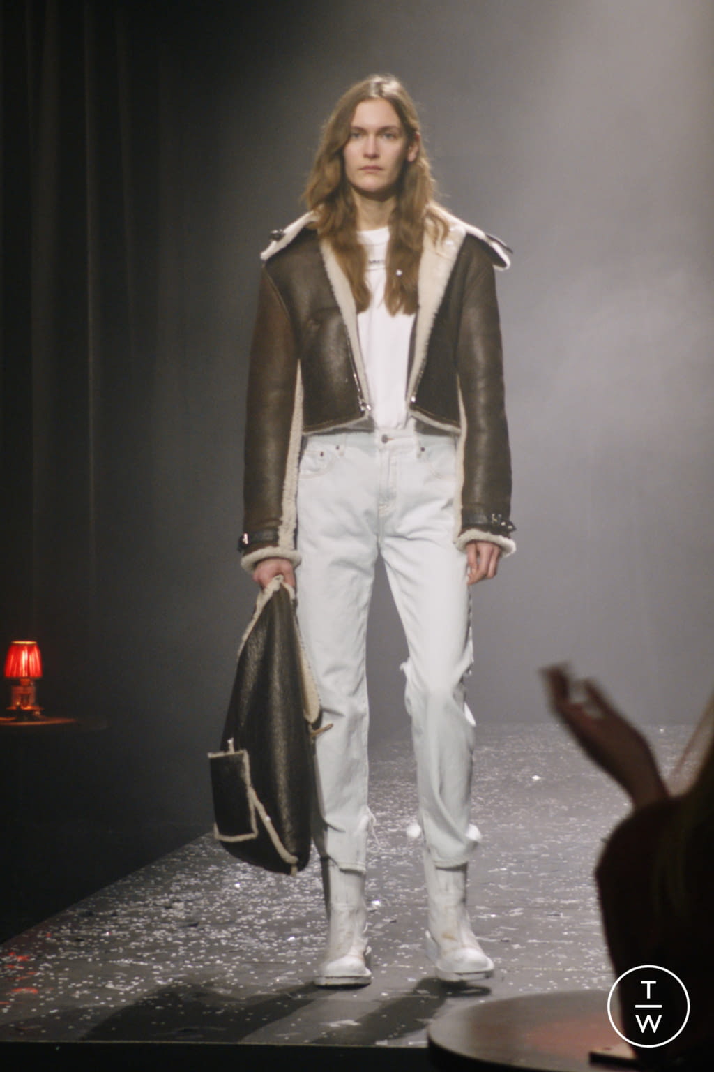 Fashion Week Milan Fall/Winter 2021 look 18 from the MM6 Maison Margiela collection womenswear