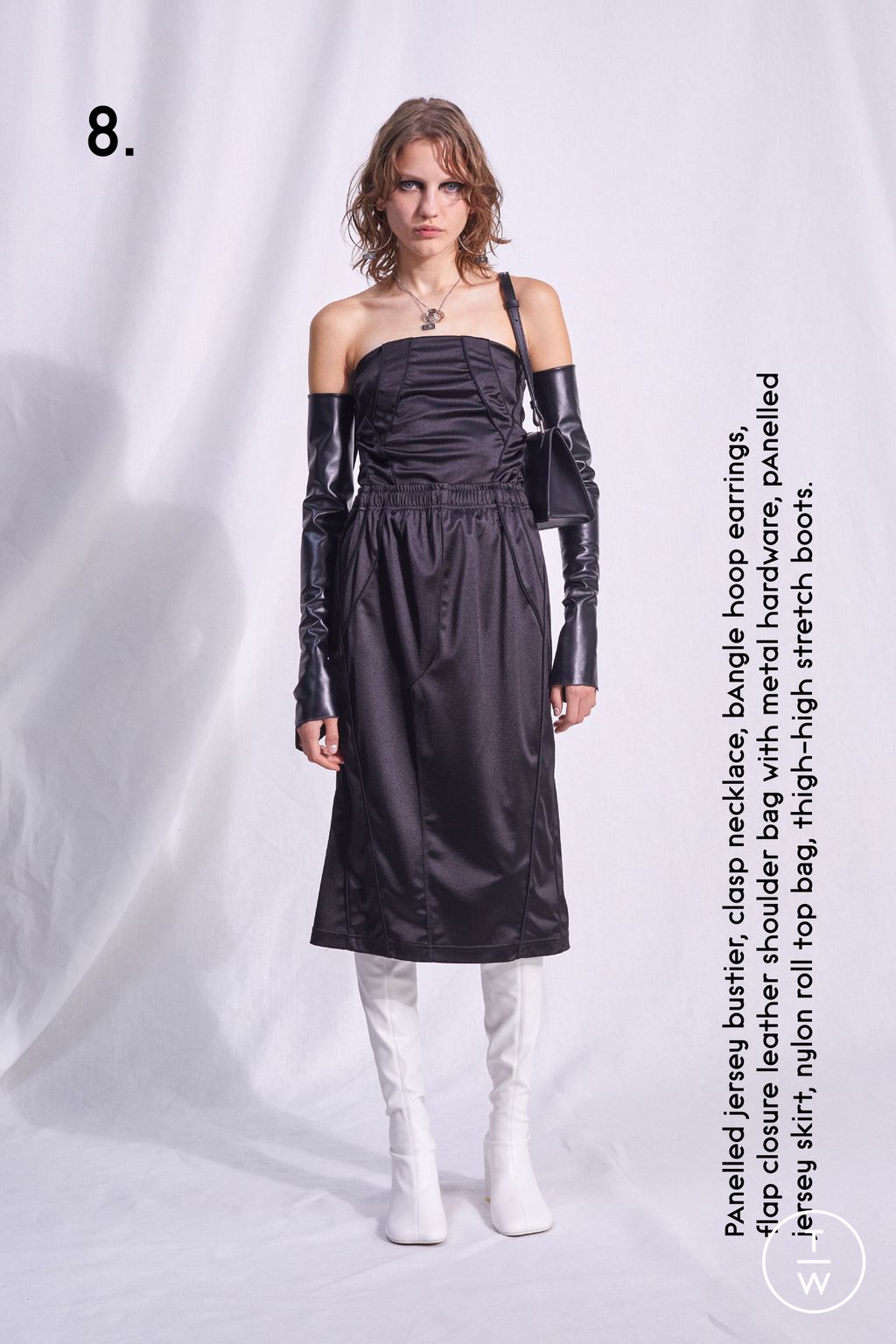 Fashion Week Milan Pre-Fall 2023 look 8 de la collection MM6 Maison Margiela womenswear