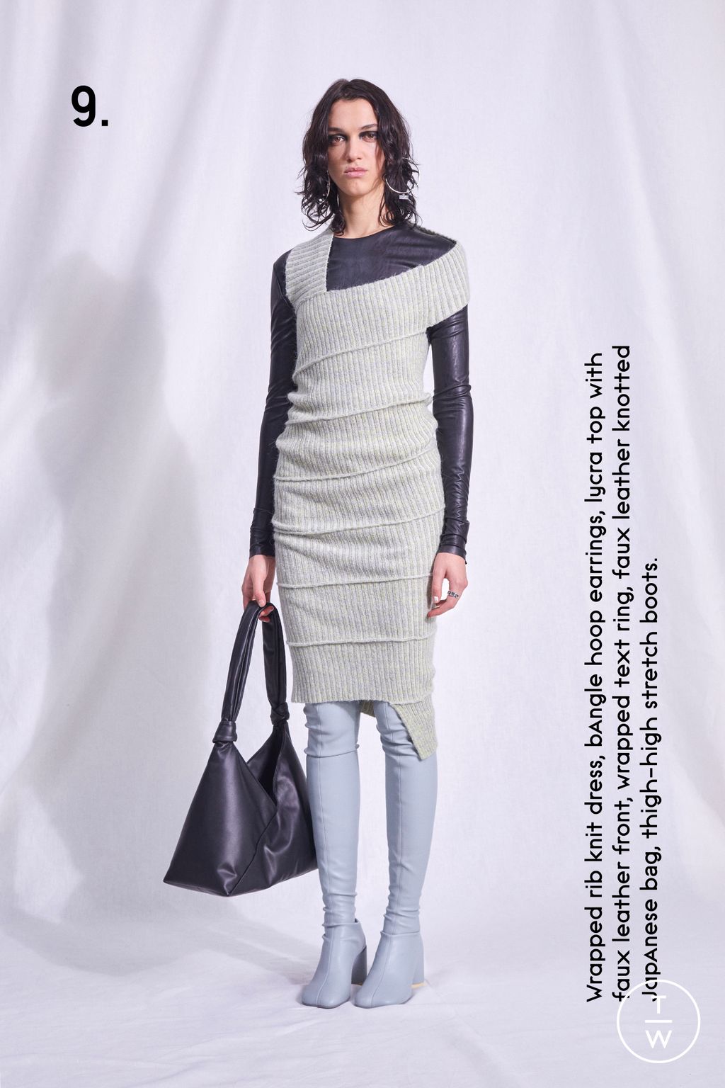 Fashion Week Milan Pre-Fall 2023 look 9 from the MM6 Maison Margiela collection womenswear