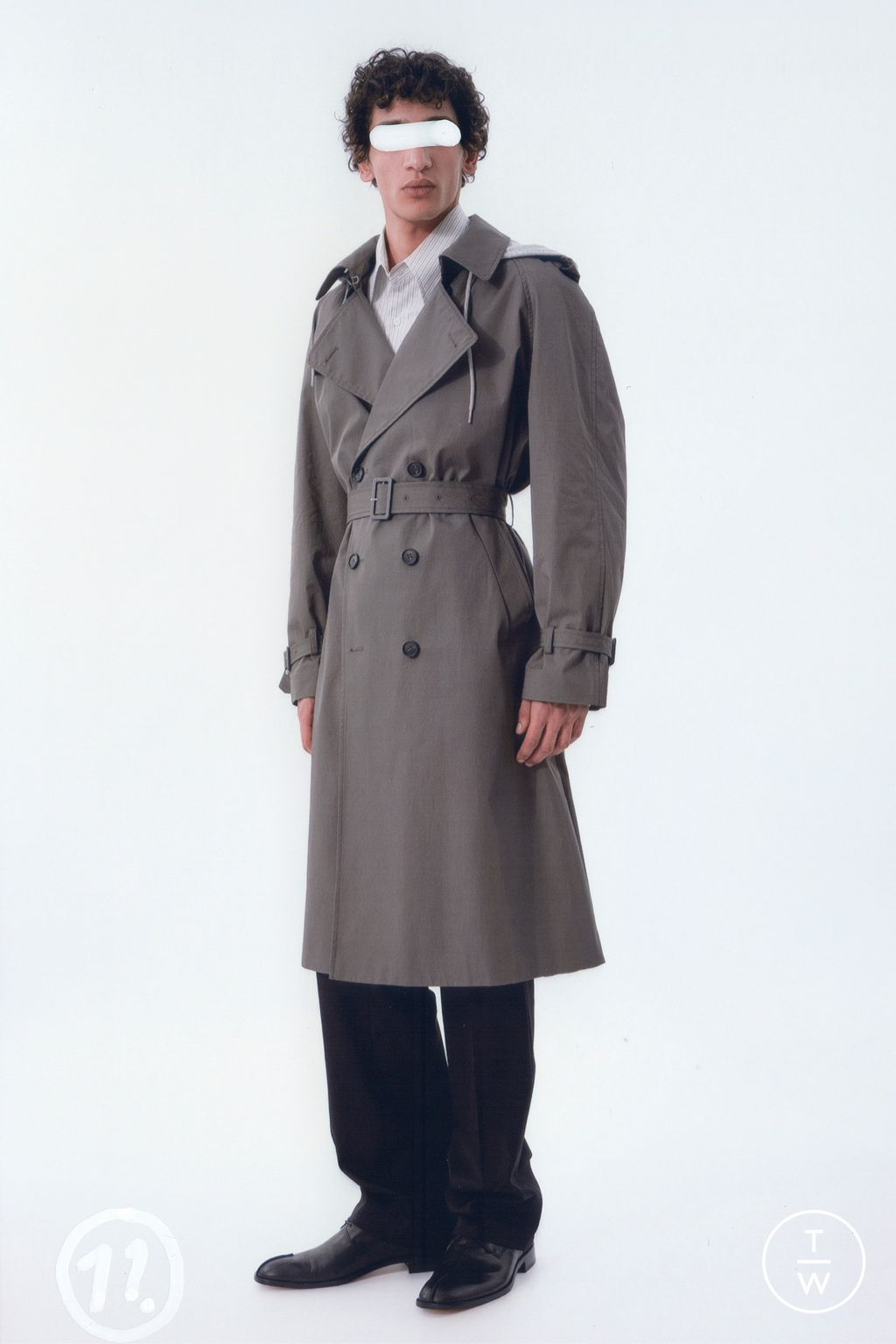 Fashion Week Milan Pre-Fall 2025 look 11 from the MM6 Maison Margiela collection menswear