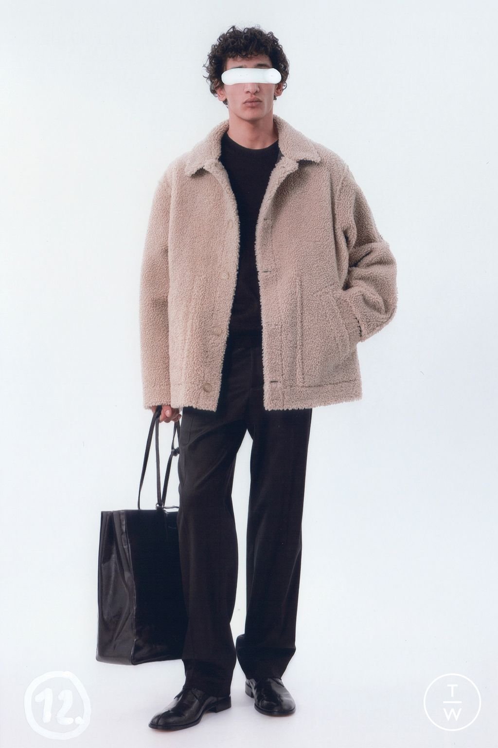Fashion Week Milan Pre-Fall 2025 look 12 from the MM6 Maison Margiela collection menswear