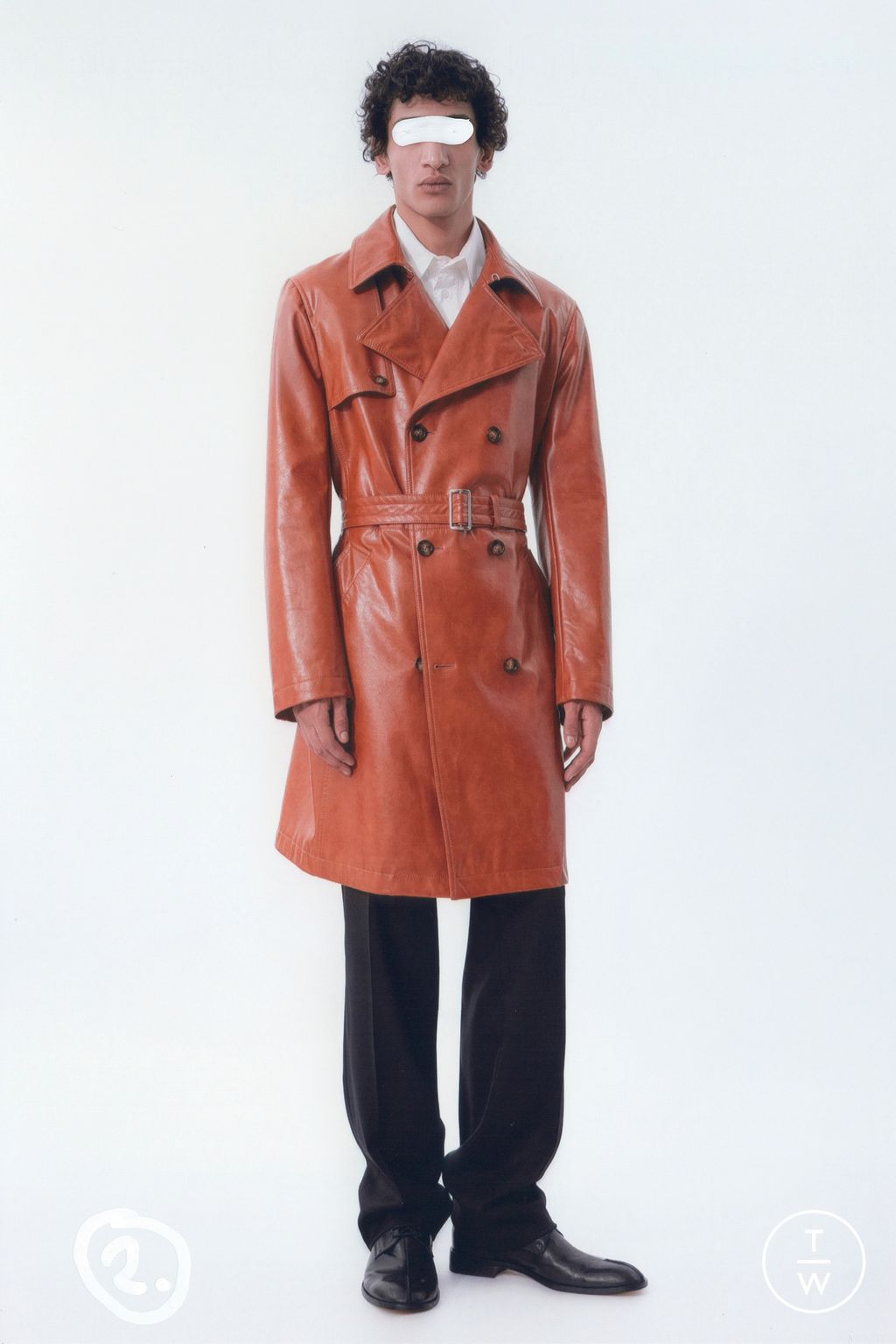 Fashion Week Milan Pre-Fall 2025 look 2 from the MM6 Maison Margiela collection menswear