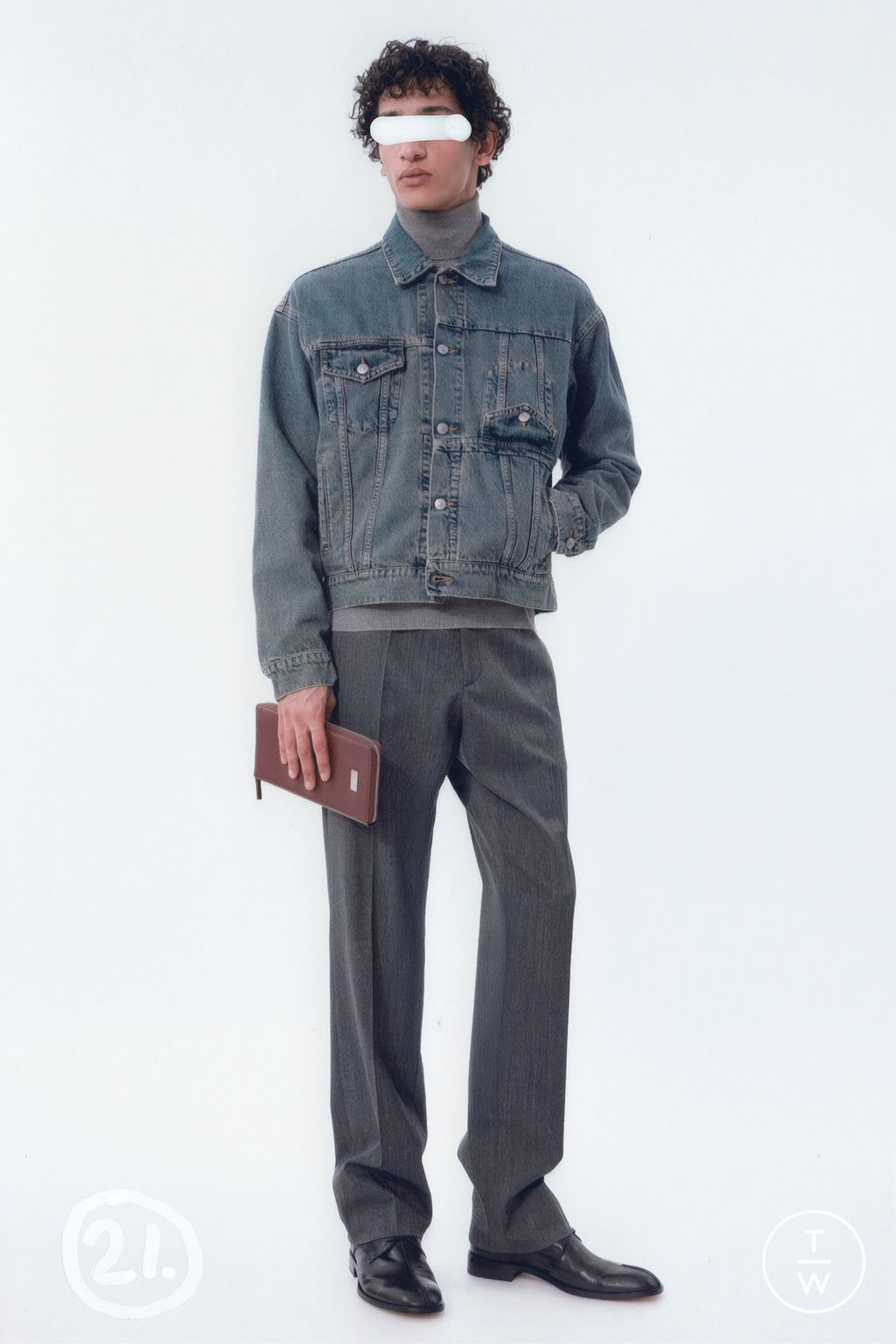 Fashion Week Milan Pre-Fall 2025 look 21 from the MM6 Maison Margiela collection 男装