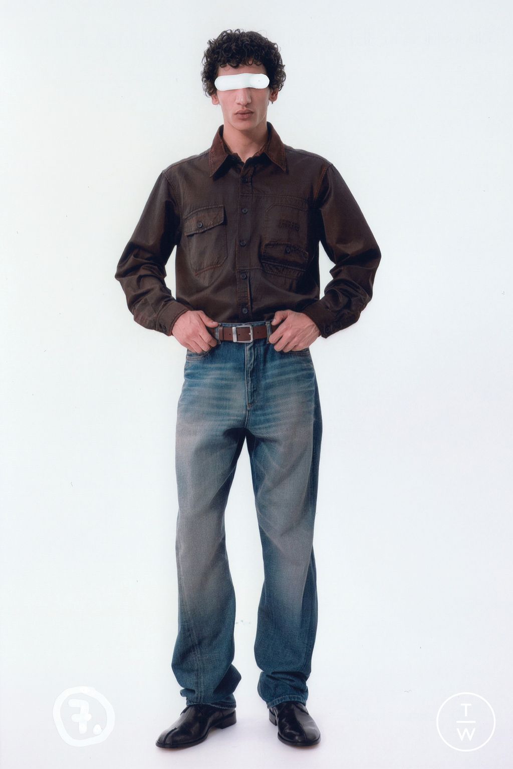 Fashion Week Milan Pre-Fall 2025 look 7 de la collection MM6 Maison Margiela menswear