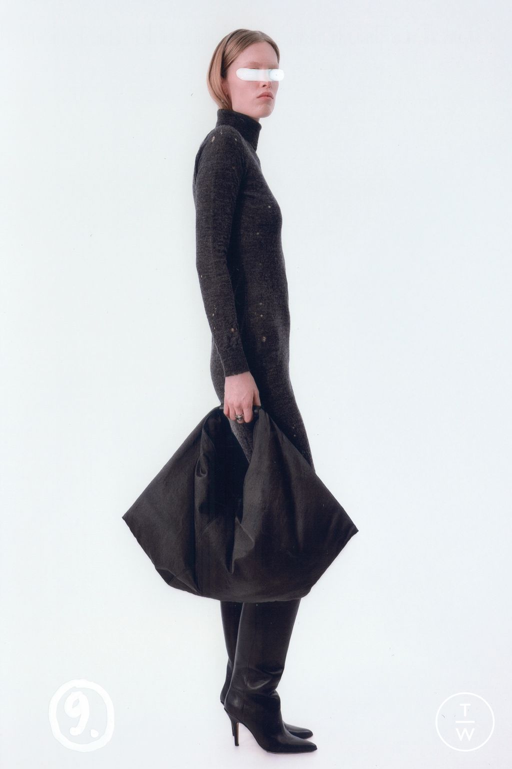 Fashion Week Milan Pre-Fall 2025 look 9 from the MM6 Maison Margiela collection womenswear