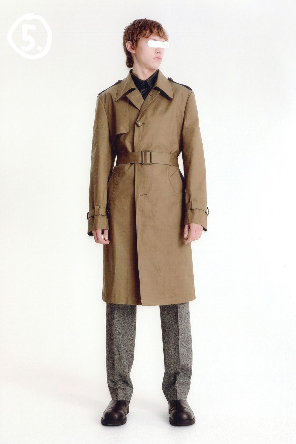 Fashion Week Milan Pre-Fall 2026 look 5 from the MM6 Maison Margiela collection 男装
