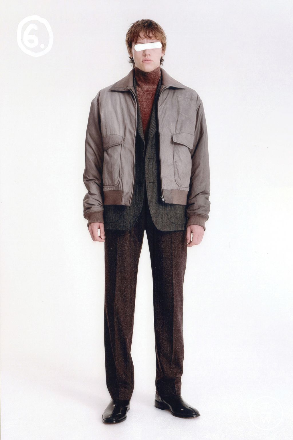 Fashion Week Milan Pre-Fall 2026 look 6 from the MM6 Maison Margiela collection 男装