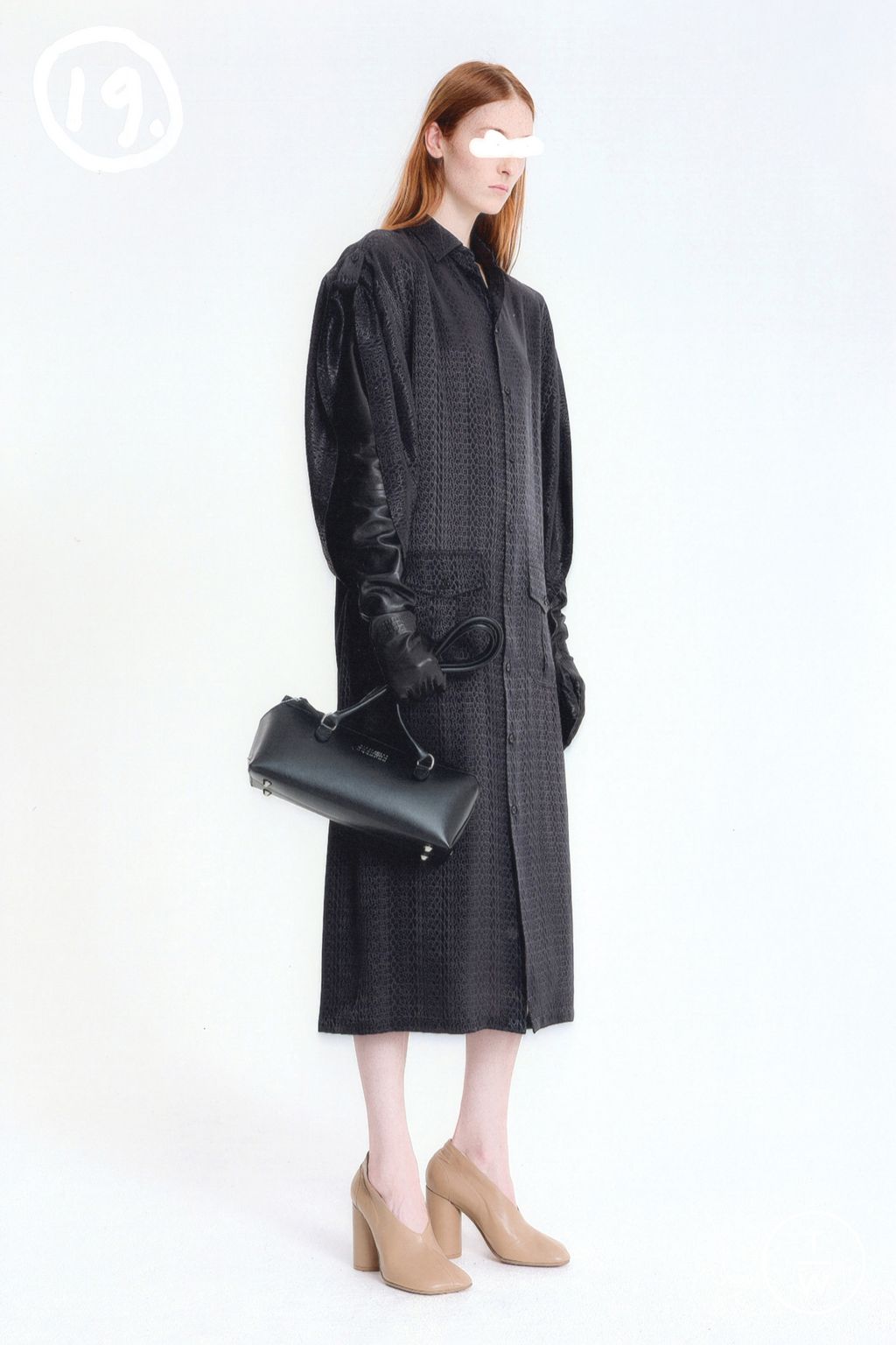 Fashion Week Milan Pre-Fall 2026 look 19 from the MM6 Maison Margiela collection womenswear