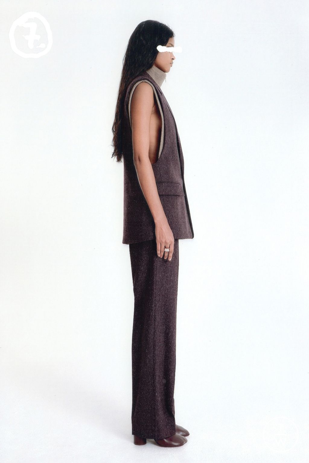 Fashion Week Milan Pre-Fall 2026 look 7 from the MM6 Maison Margiela collection womenswear