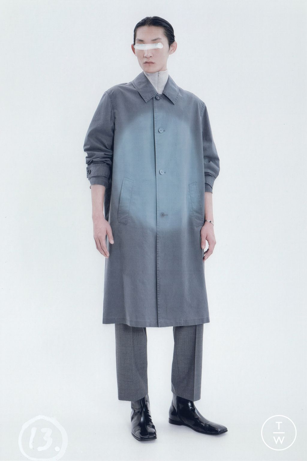 Fashion Week Milan Resort 2026 look 13 from the MM6 Maison Margiela collection menswear