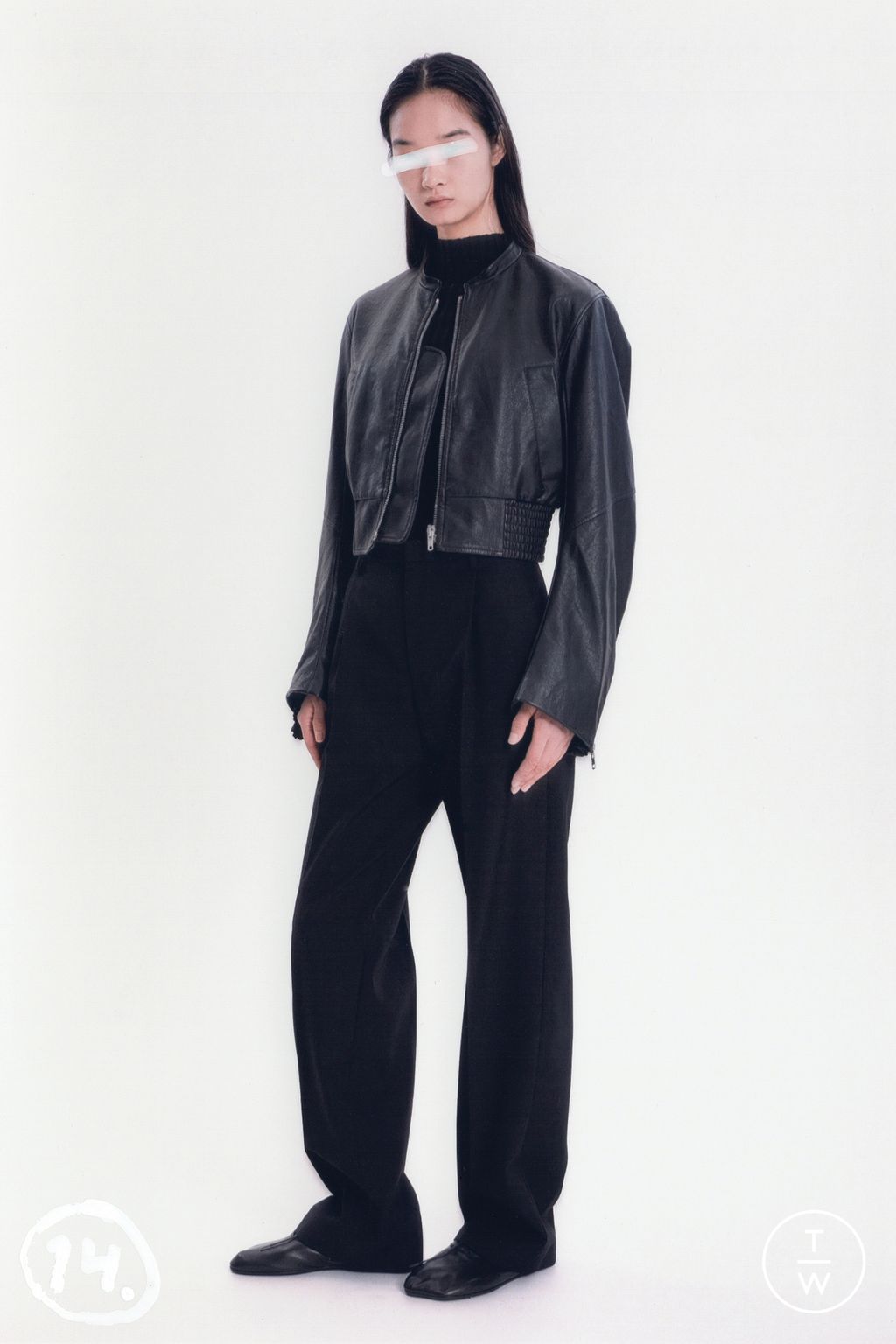 Fashion Week Milan Resort 2026 look 14 from the MM6 Maison Margiela collection womenswear