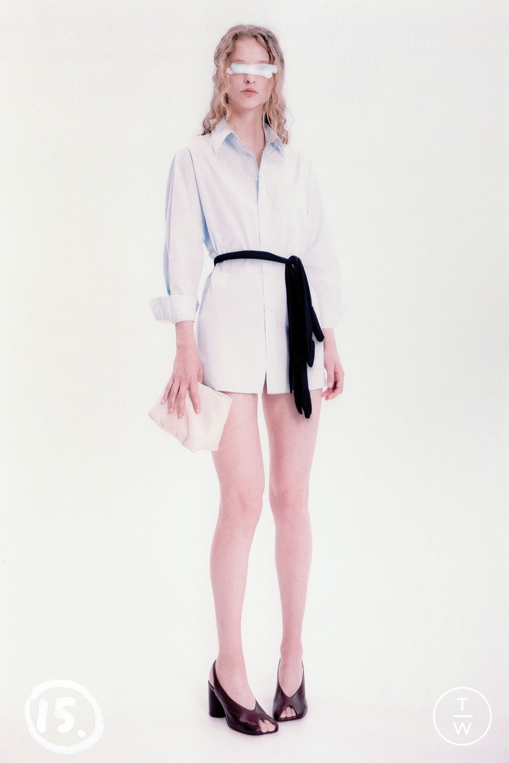 Fashion Week Milan Resort 2026 look 15 from the MM6 Maison Margiela collection womenswear