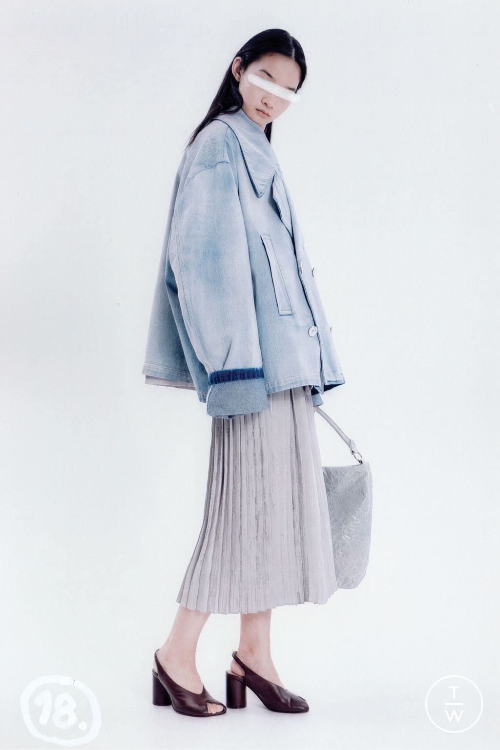 Fashion Week Milan Resort 2026 look 18 de la collection MM6 Maison Margiela womenswear