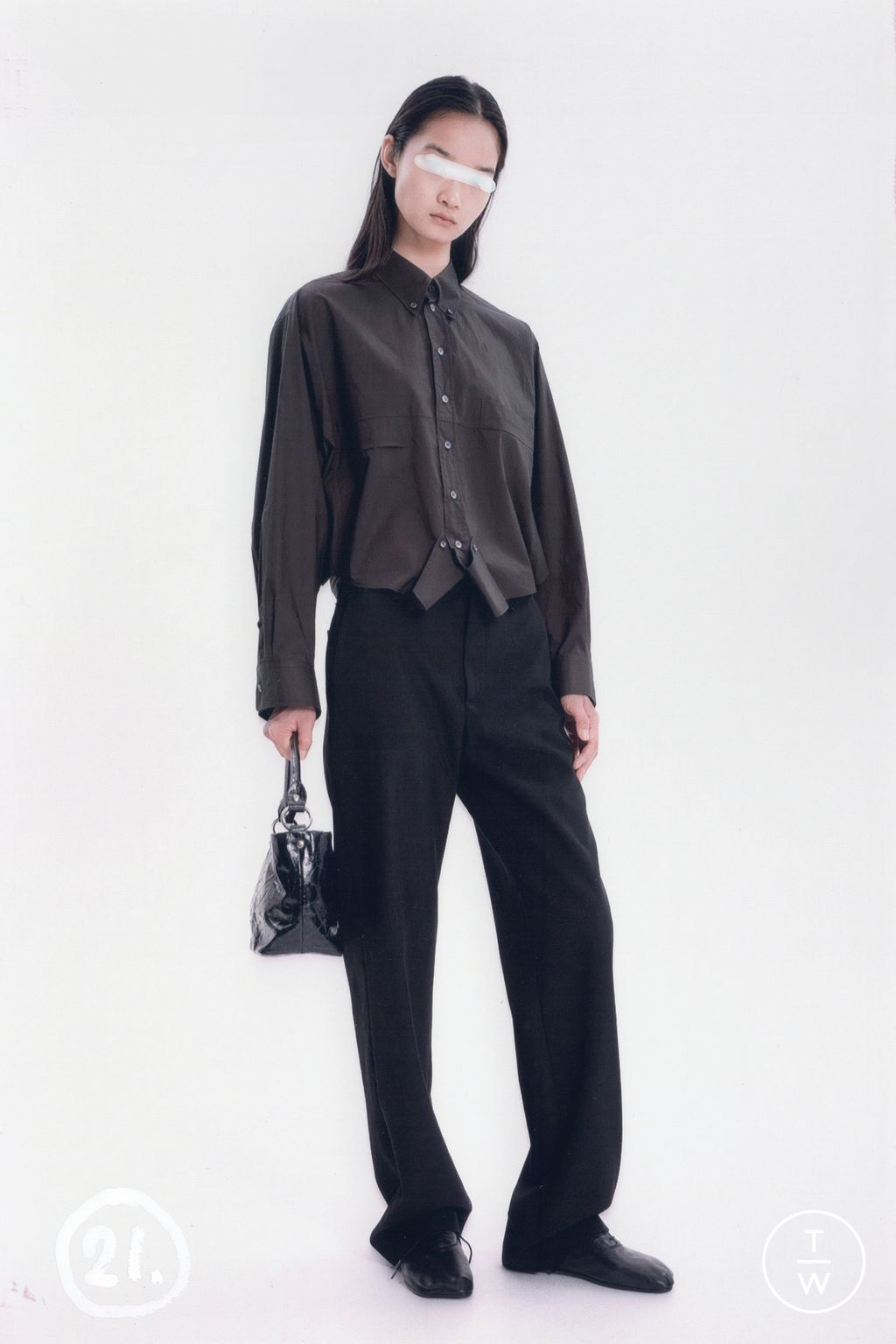 Fashion Week Milan Resort 2026 look 21 de la collection MM6 Maison Margiela womenswear