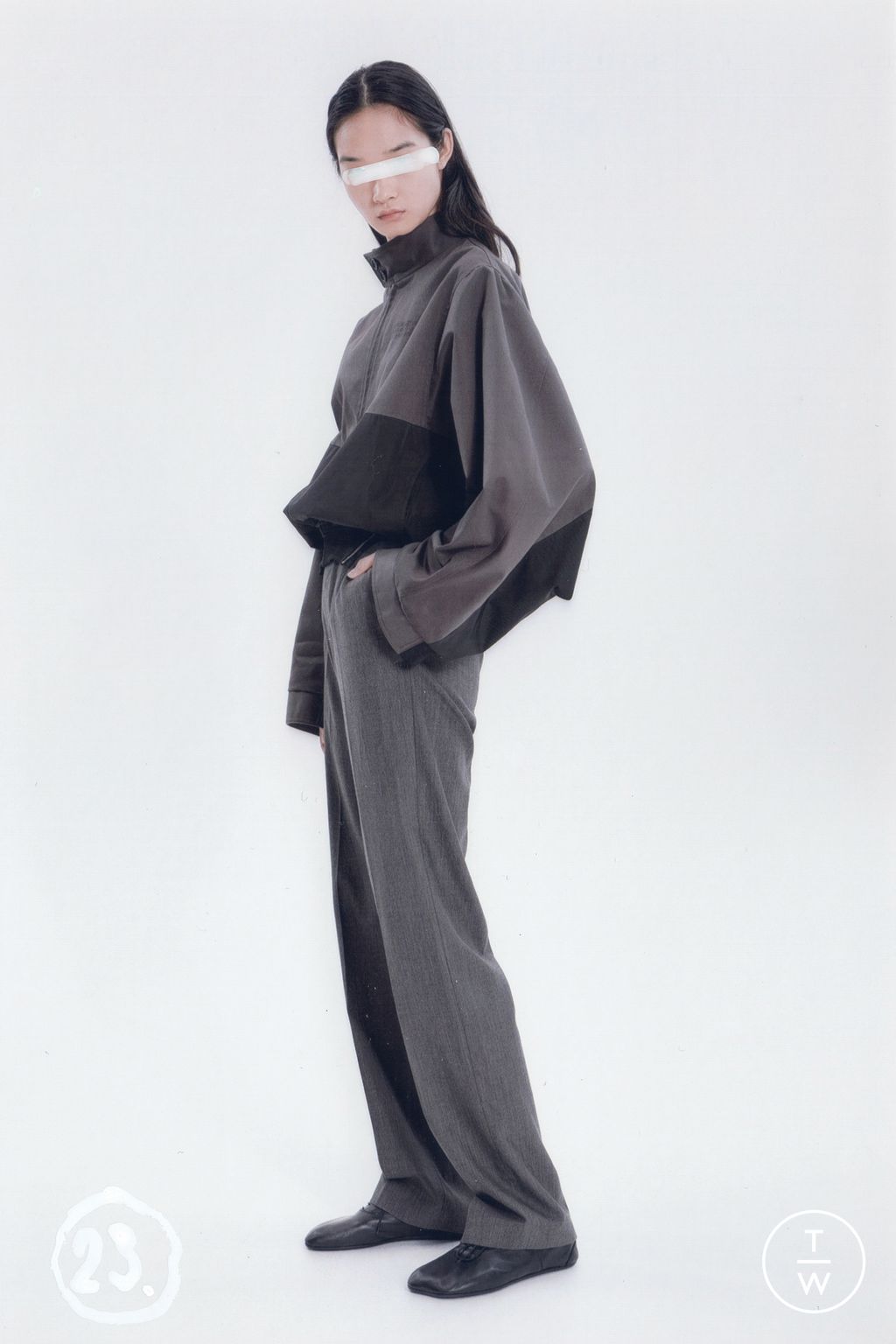 Fashion Week Milan Resort 2026 look 23 from the MM6 Maison Margiela collection womenswear