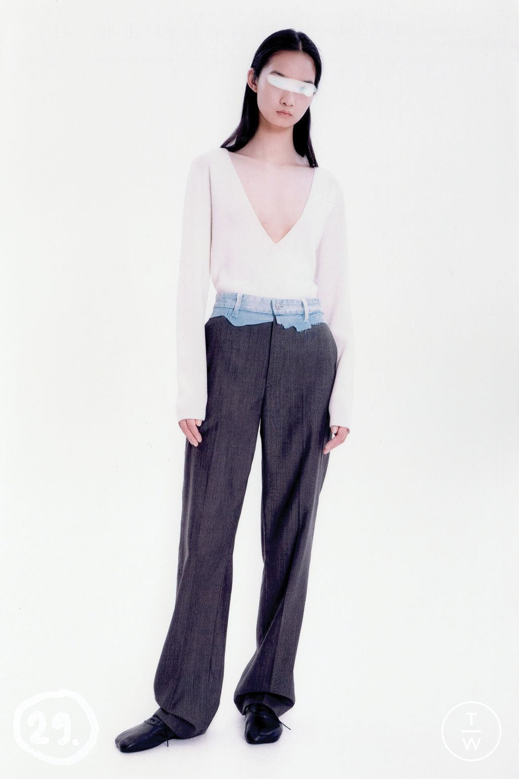 Fashion Week Milan Resort 2026 look 29 from the MM6 Maison Margiela collection womenswear