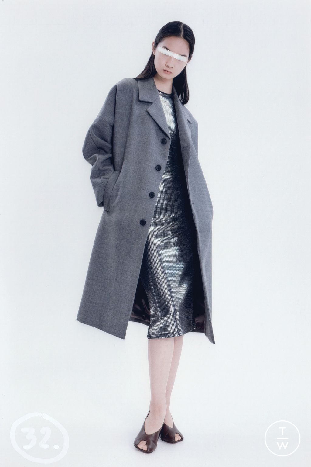 Fashion Week Milan Resort 2026 look 32 from the MM6 Maison Margiela collection womenswear