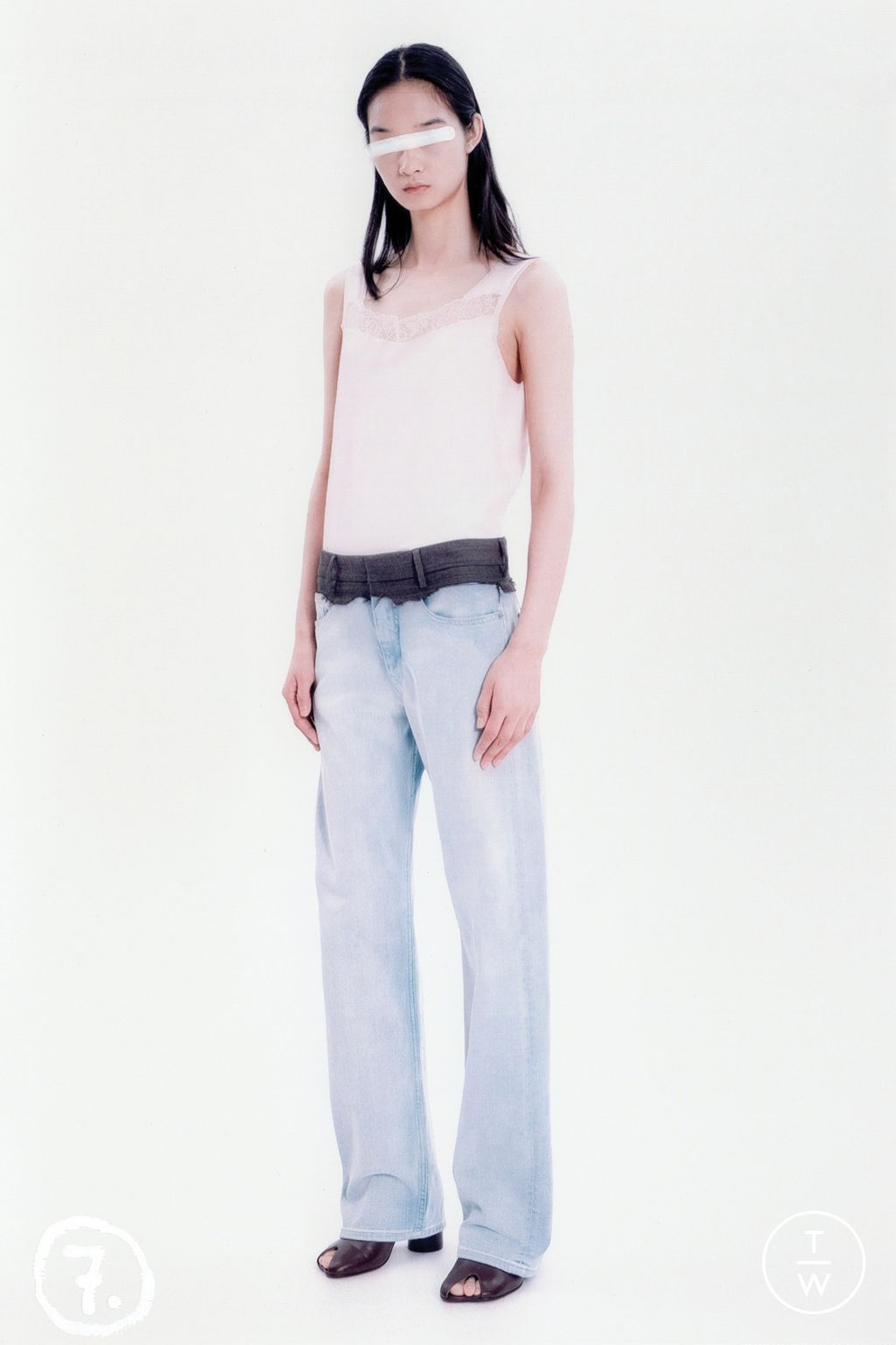 Fashion Week Milan Resort 2026 look 7 from the MM6 Maison Margiela collection womenswear