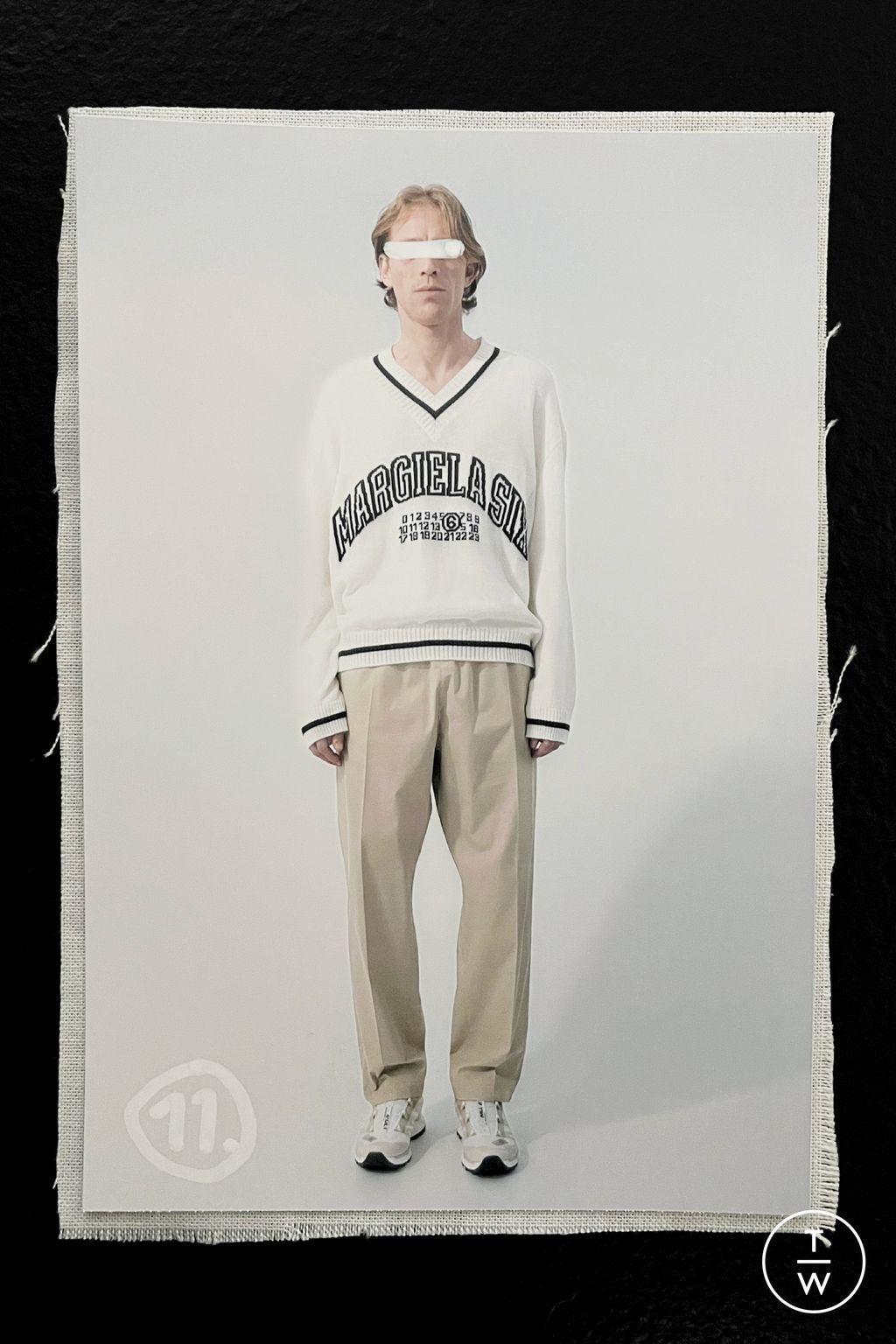 Fashion Week Milan Resort 2025 look 11 from the MM6 Maison Margiela collection 男装