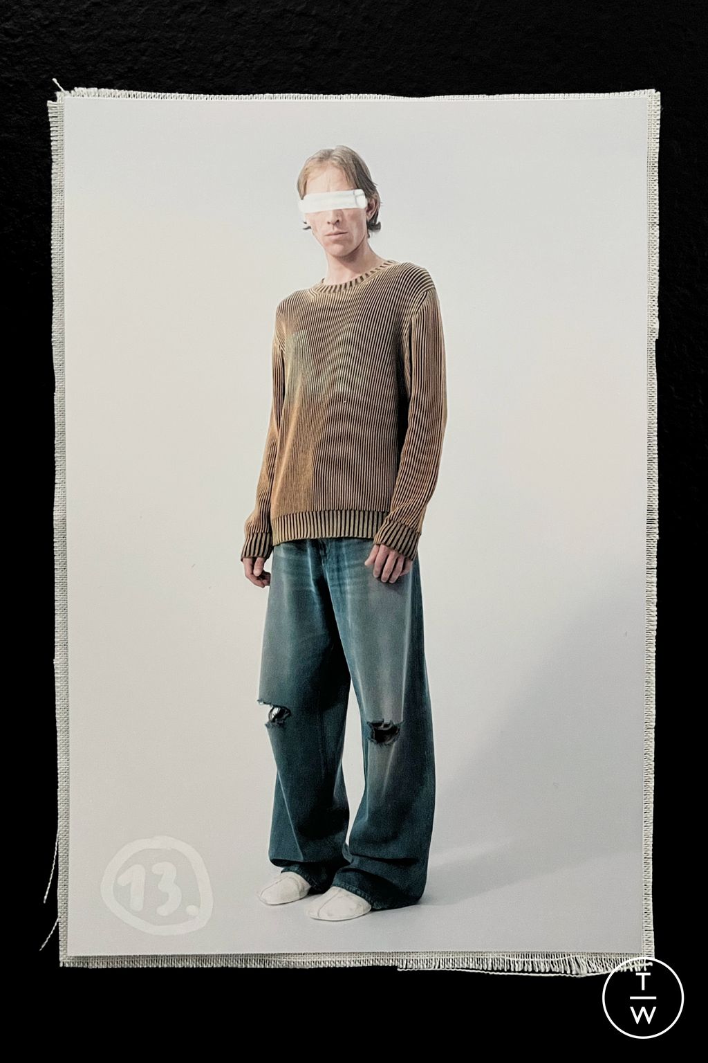 Fashion Week Milan Resort 2025 look 13 from the MM6 Maison Margiela collection 男装