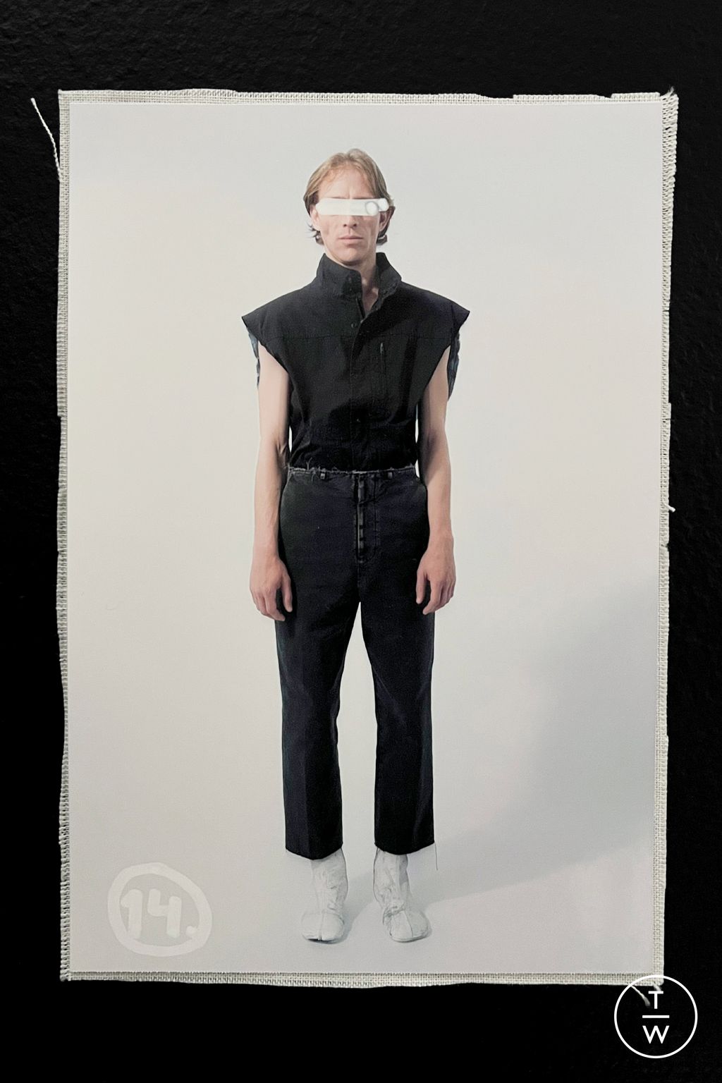 Fashion Week Milan Resort 2025 look 14 from the MM6 Maison Margiela collection 男装