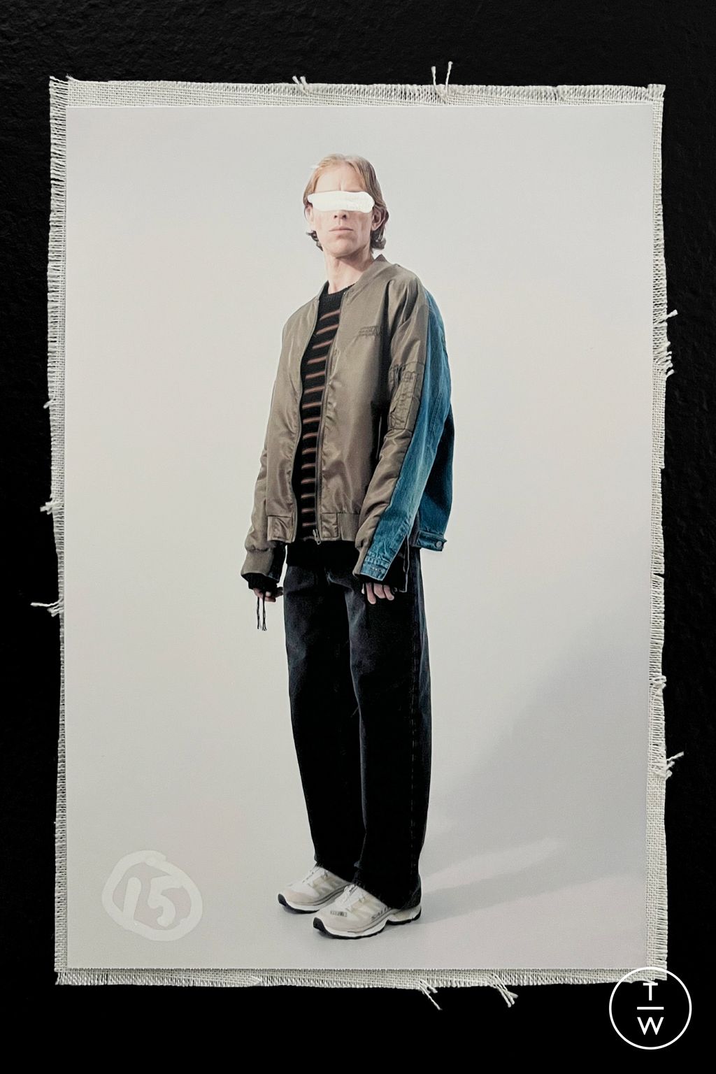 Fashion Week Milan Resort 2025 look 15 from the MM6 Maison Margiela collection menswear
