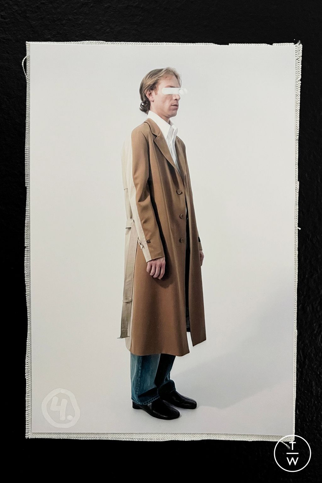 Fashion Week Milan Resort 2025 look 4 from the MM6 Maison Margiela collection menswear