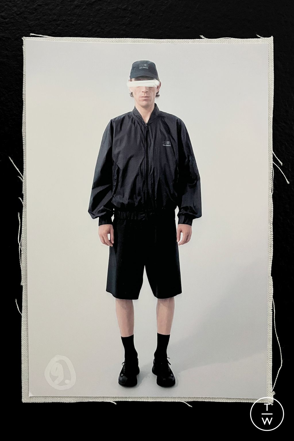 Fashion Week Milan Resort 2025 look 9 from the MM6 Maison Margiela collection menswear