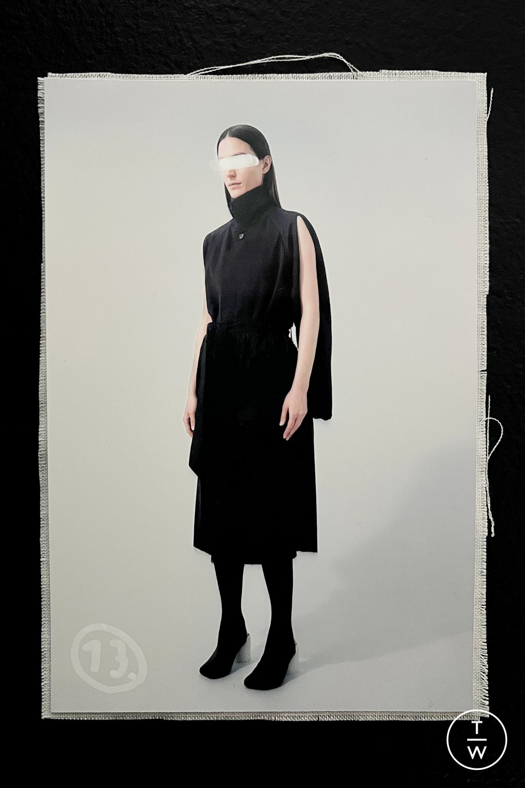 Fashion Week Milan Resort 2025 look 13 from the MM6 collection womenswear