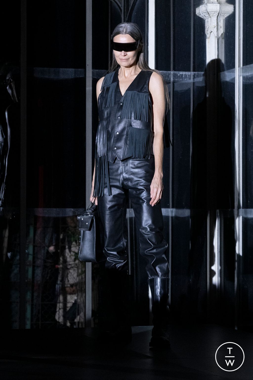 Fashion Week Florence - Pitti Fall/Winter 2025 look 24 from the MM6 Maison Margiela collection menswear