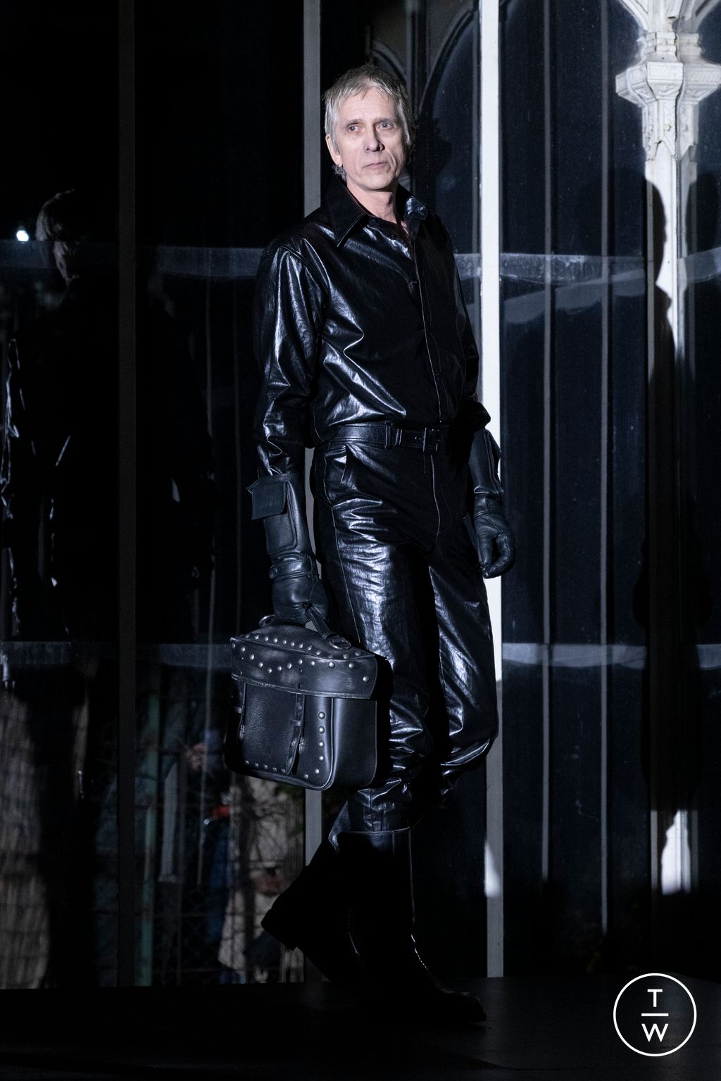 Fashion Week Florence - Pitti Fall/Winter 2025 look 30 from the MM6 Maison Margiela collection menswear