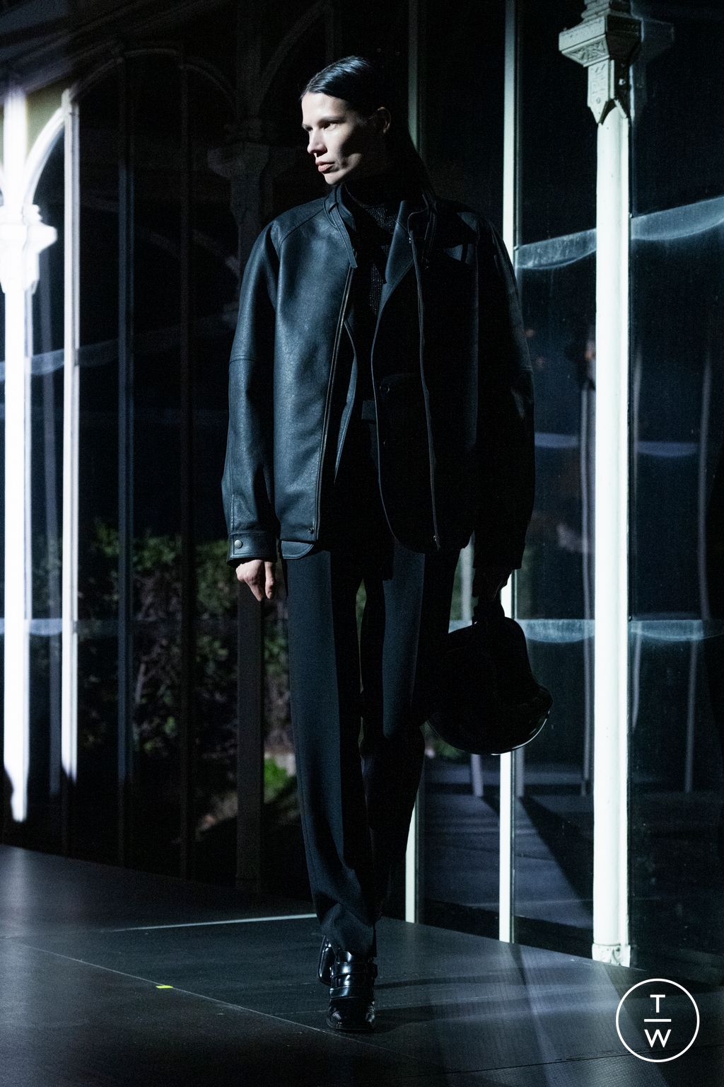 Fashion Week Florence - Pitti Fall/Winter 2025 look 4 from the MM6 Maison Margiela collection menswear